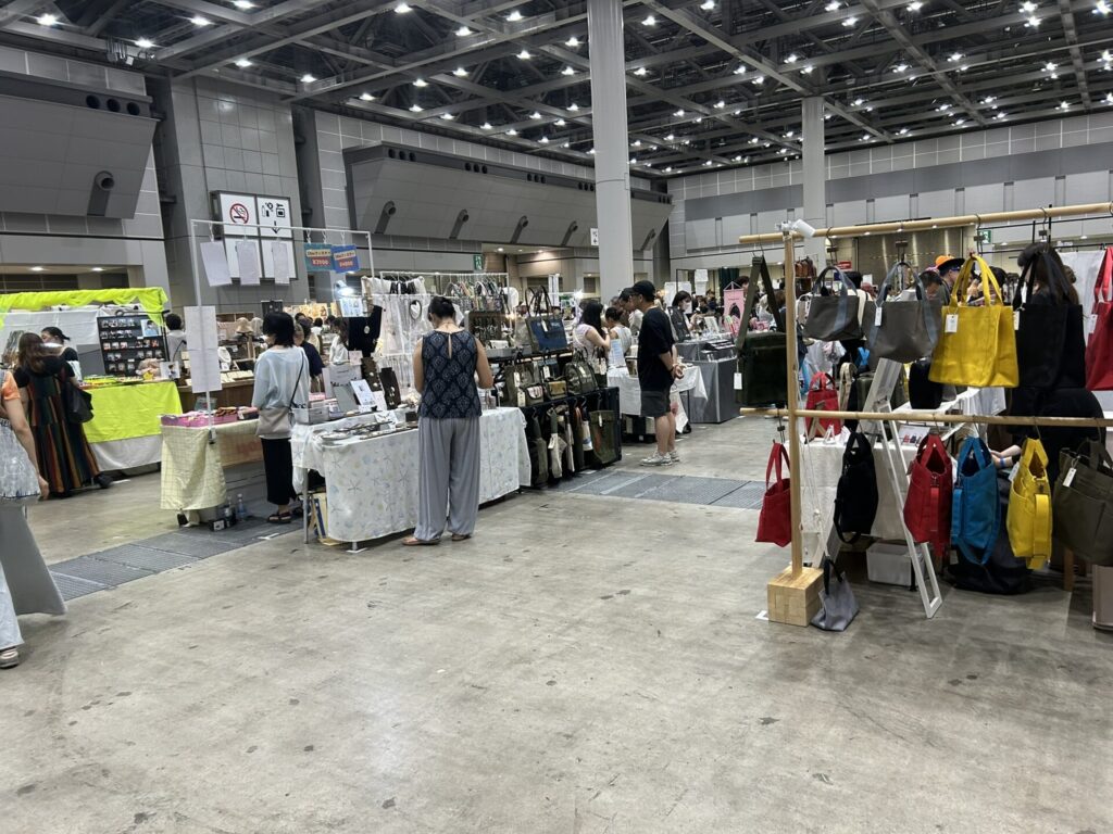 ハンドメイドインジャパン2025会場風景