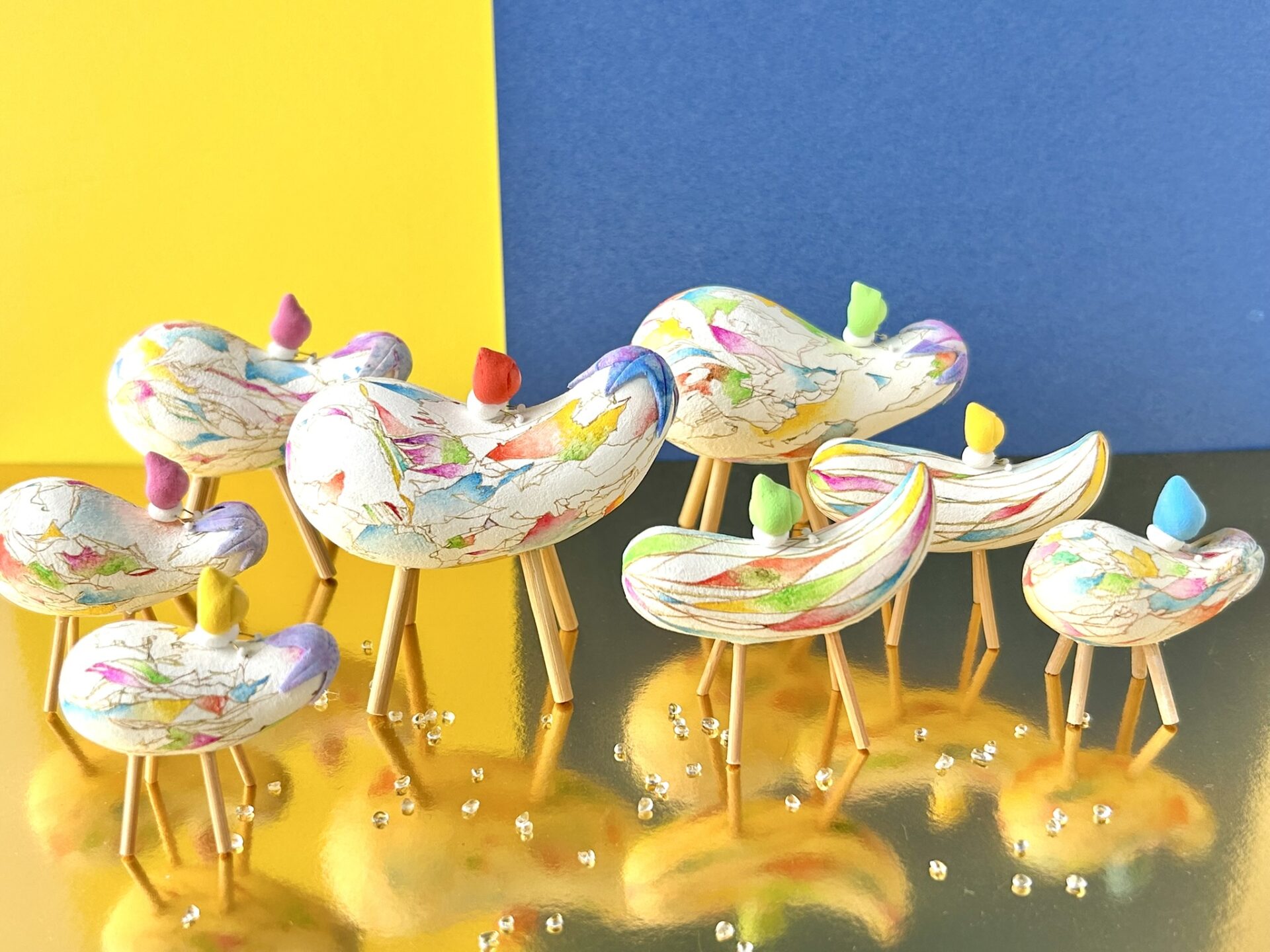 今年もカラフルPOPな精霊馬が大活躍